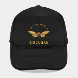 Just a Girl Who Loves Cicadas Artsy Hat