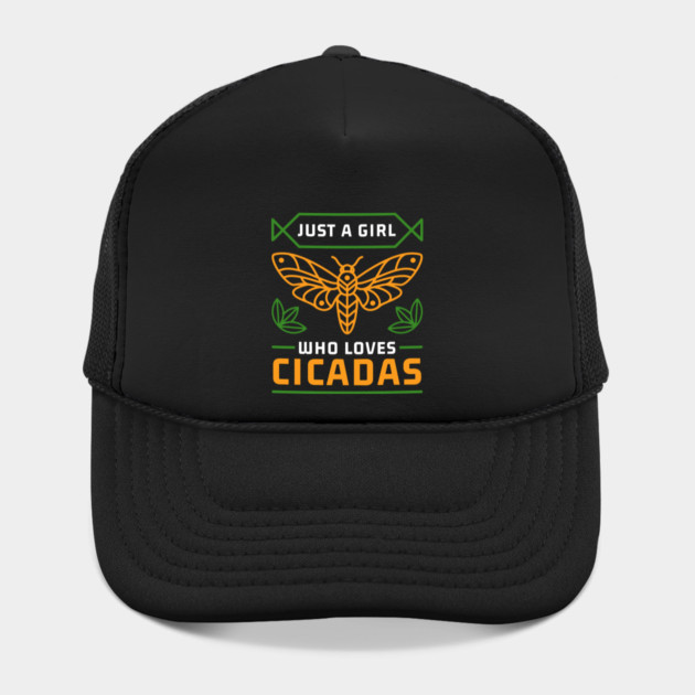 Just a Girl Who Loves Cicadas Minimalist & Modern by creative