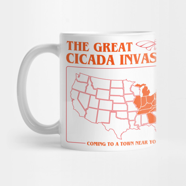 Cicada Invasion Coming to These States in US Map Cool by creative