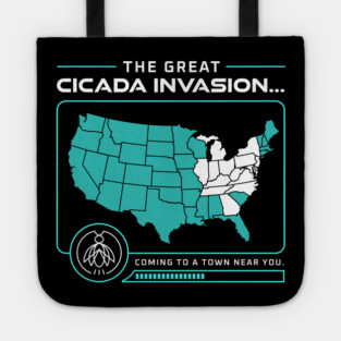 Cicada Invasion Coming to These States in US Map Tote