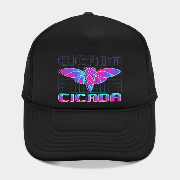 Retro Vintage Vaporwave Cicada Glitch by creative