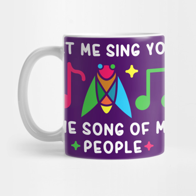 Let Me Sing You The Song Of My People Cicada Minimalist by creative
