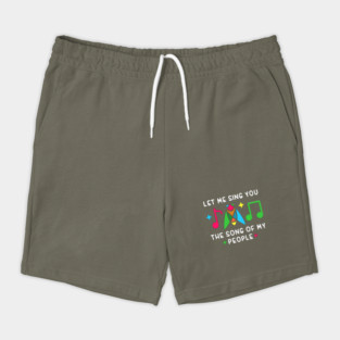 Let Me Sing You The Song Of My People Cicada Minimalist Shorts