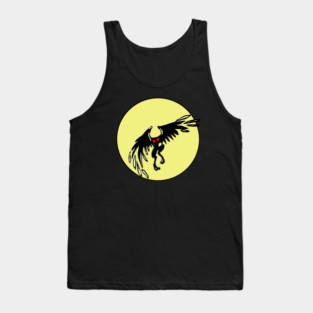 Mothman by Moonlight Tank Top