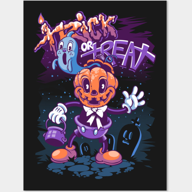 Trick or Treat Wall Art by Raki