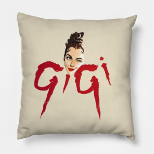 Gigi Movie Poster Pillow