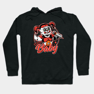 Five Nights at Freddy's Scary Circus Baby Doll Hoodie