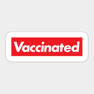 Vaccinated Sticker