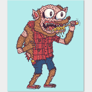 Werewolf Posters and Art