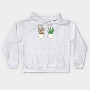 garden etiquette Kids Hoodie
