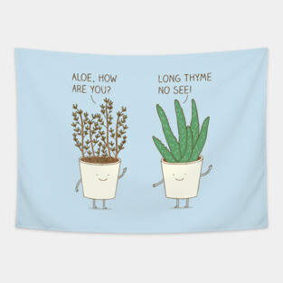 garden etiquette Tapestry