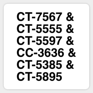 Clone Numbers & Brothers Sticker