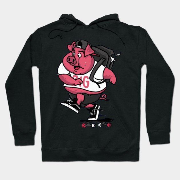 fat pork Hoodie by James Bates
