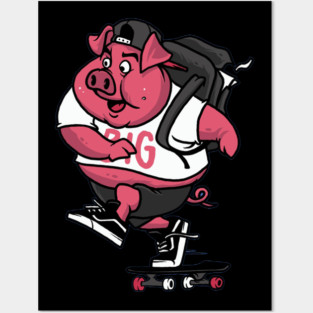 fat pork Posters and Art