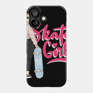 skate girl Phone Case