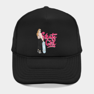 skate girl Hat