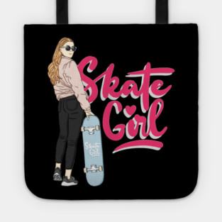 skate girl Tote
