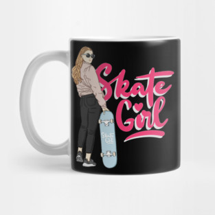 skate girl Mug