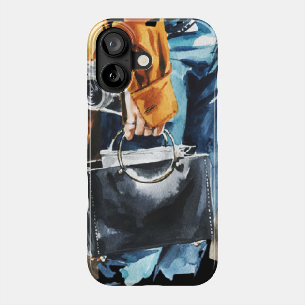 carry a bag Phone Case by James Bates