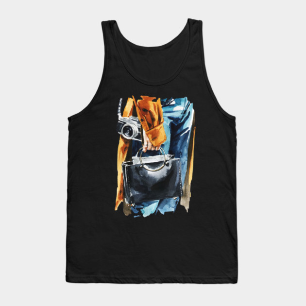 carry a bag Tank Top by James Bates
