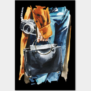 carry a bag Posters and Art