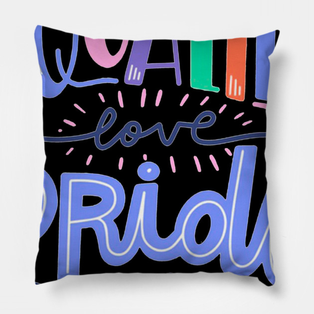 kesetaraan cinta Pillow by James Bates