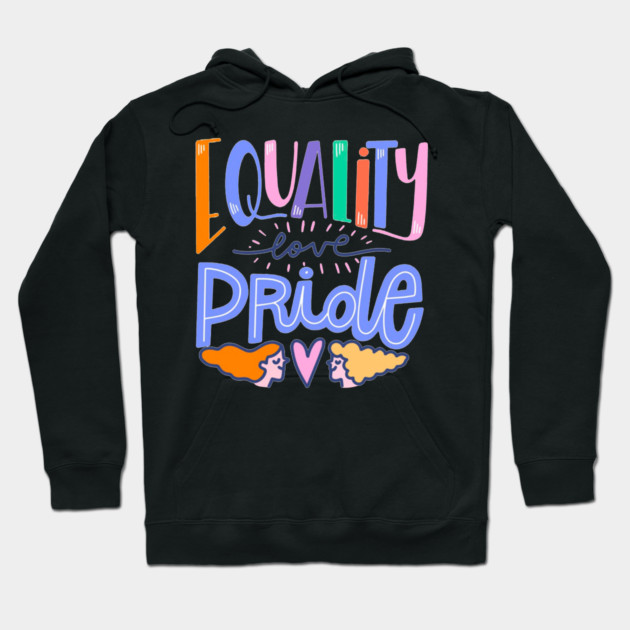 kesetaraan cinta Hoodie by James Bates