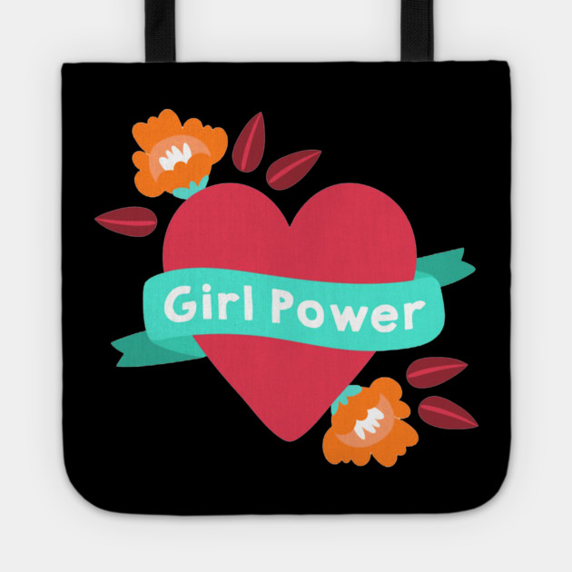 Girl power Tote by James Bates