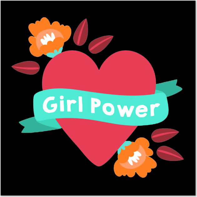 Girl power Wall Art by James Bates