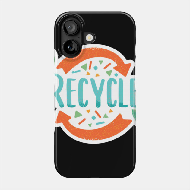 recycle Phone Case by James Bates
