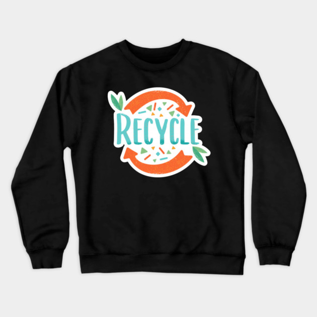 recycle Crewneck Sweatshirt by James Bates