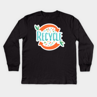 recycle Kids Long Sleeve T-Shirt
