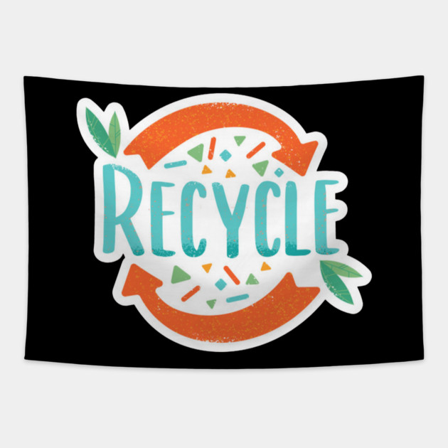 recycle Tapestry by James Bates