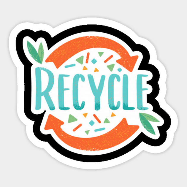 recycle Magnet by James Bates