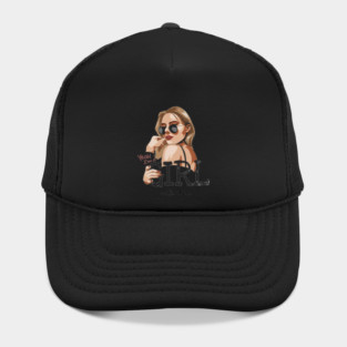 glasses girl Hat