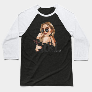glasses girl Baseball T-Shirt