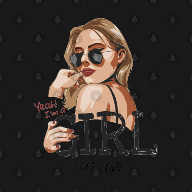 glasses girl by James Bates