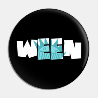 Ween Graffiti 1 Pin