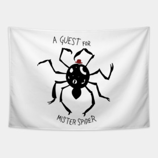 A Guest for Mr. Spider Tapestry