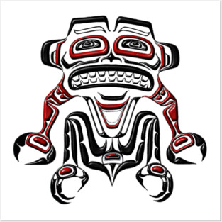 Tribal Sasquatch Posters and Art