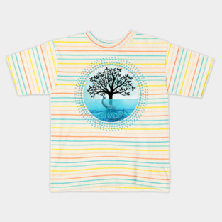 Oceanic Tree Of Life Kids T-Shirt