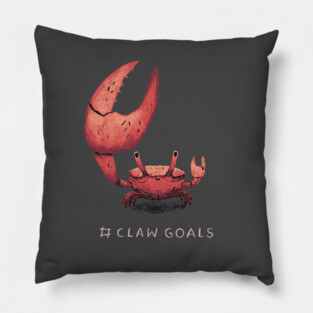 claw goals! Pillow