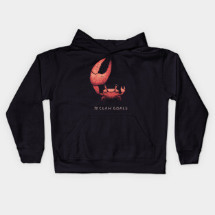 claw goals! Kids Hoodie