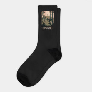 Black forest Socks