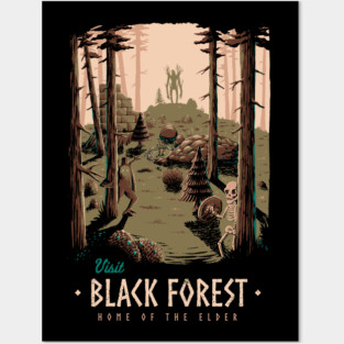 Black forest Posters and Art