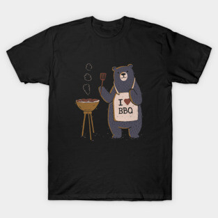 I Love BBQ T-Shirt