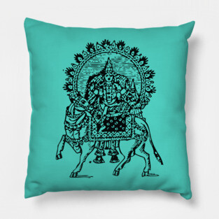 Supreme Being Shiva Indian God Pillow