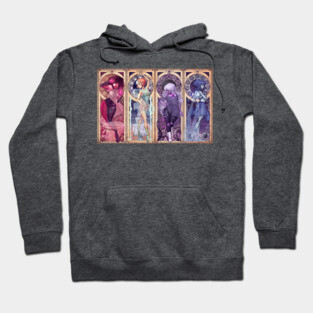Crystal Gems Mucha Hoodie