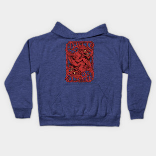 Devil Card Kids Hoodie