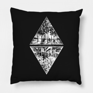 The Upside Down (Black Shirt) Pillow